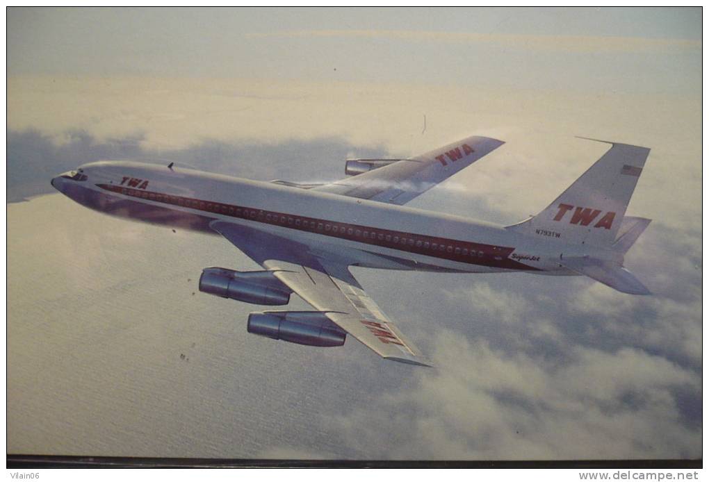 BOEING 720     TWA   N793TW - 1946-....: Moderne