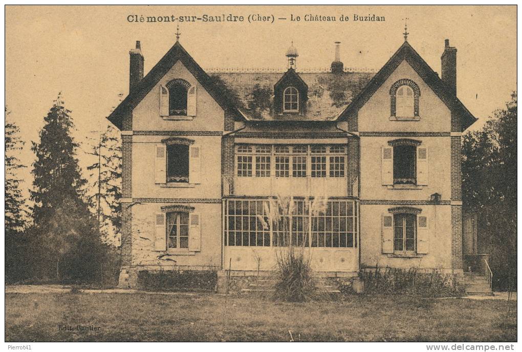 CLÉMONT SUR SAULDRE - Le Château De Buzidan - Clémont