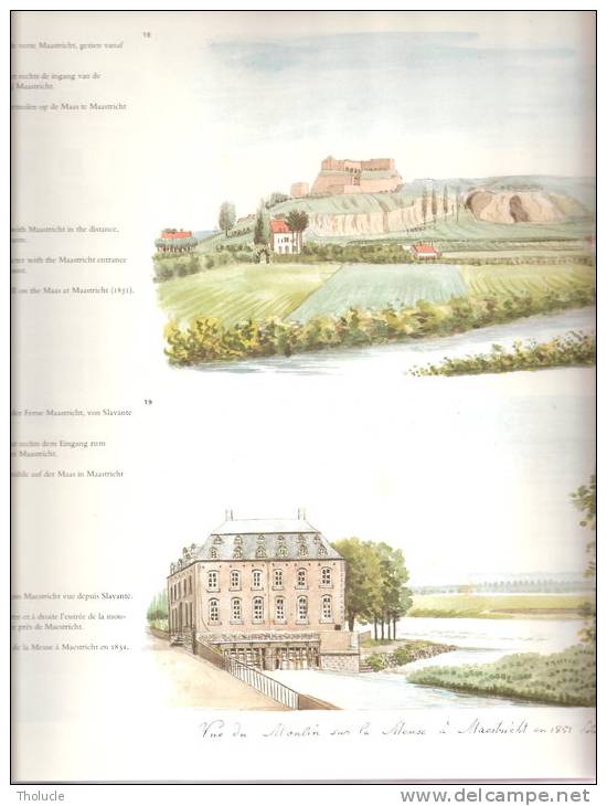 Maastricht-Maestricht-Limburg-Nederland-In Het Voetspoor Van Ph.G.J.Van Gulpen-1792-1862-dessins De 1840-Calendrier 1978 - Geography