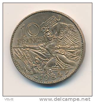 Monnaie, Pièce : France, 10 Francs, 1984, François Rude (1784-1855) - Autres & Non Classés