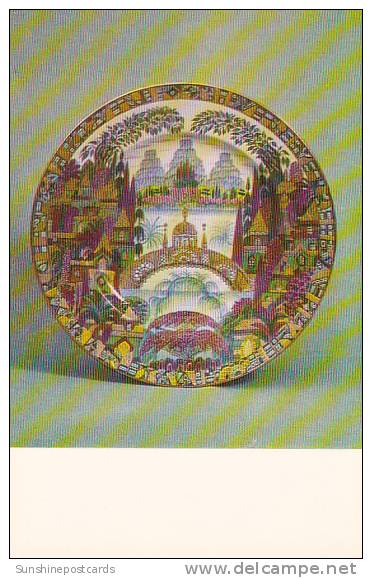 Russia Leningrad Plate Dream 1967 Museum Of The Lomonosov Porcelain Factory - Porcelaine