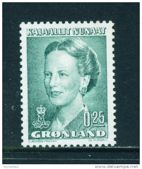 GREENLAND - 1990 Queen Margrethe 25o Unmounted Mint - Unused Stamps