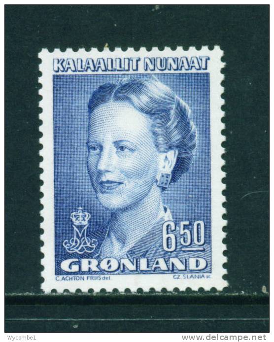 GREENLAND - 1990 Queen Margrethe 6k50 Unmounted Mint - Unused Stamps