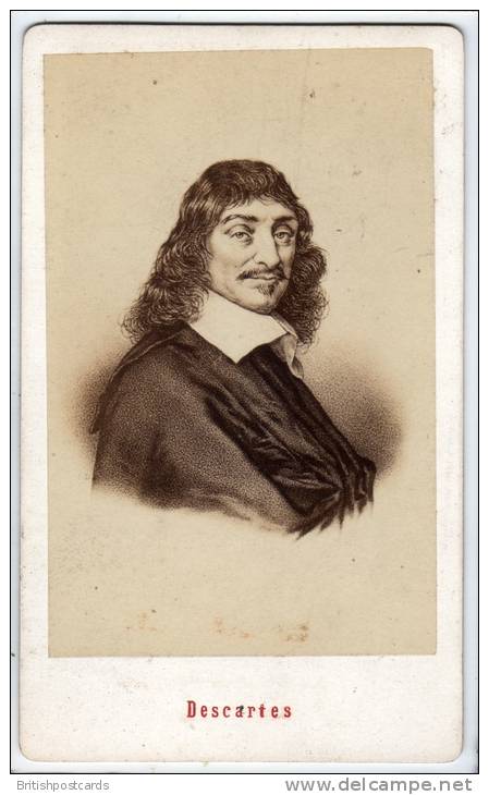 CDV - René Descartes By E. Neurdein - Anciennes (Av. 1900)