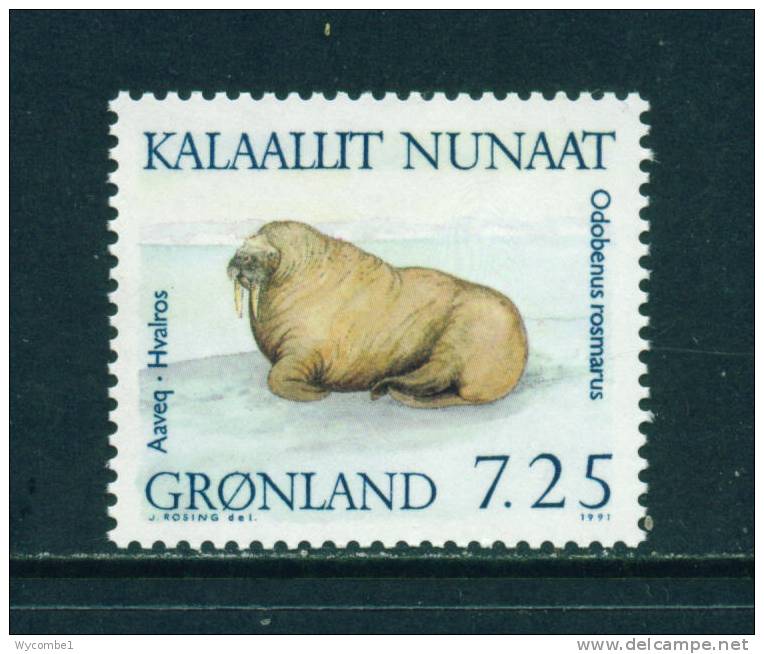 GREENLAND - 1991 Marine Mammals 7k25 Unmounted Mint - Nuevos