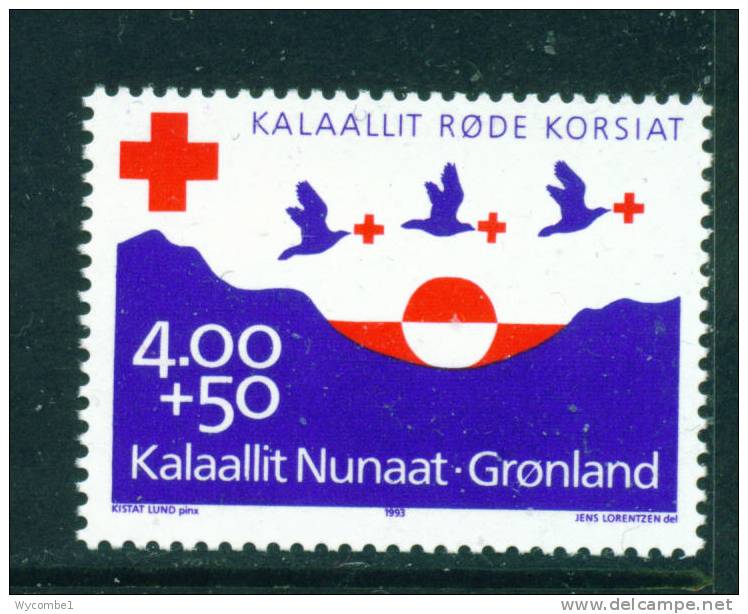 GREENLAND - 1993 Red Cross 4k+50o Unmounted Mint - Ongebruikt