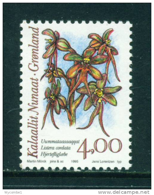 GREENLAND - 1995 Orchids 4k Unmounted Mint - Neufs