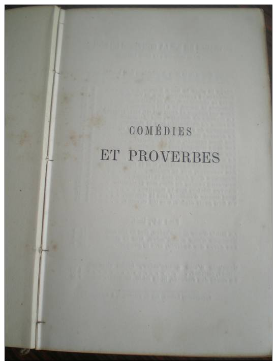 LIVRE ANCIEN ANNEES 1865 BIBLIOTHÈQUE ROSE ILLUSTRÉE COMÉDIES ET PROVERBES HACHETTE ET C PAR LA COMTESSE DE SEGUR