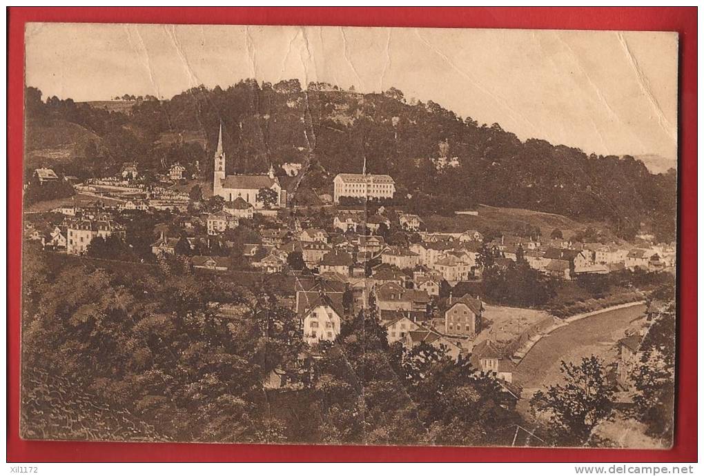 Q1307 Wolhusen  Im Wahlkreis Entlebuch Luzern. Stempel Wolhusen 1922. ACHTUNG, Karte Gebogen, STAND. - Entlebuch