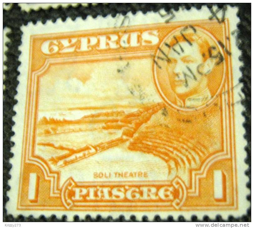 Cyprus 1938 Soli Theatre 1pi - Used - Cyprus (...-1960)