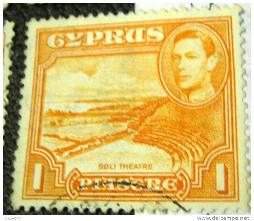 Cyprus 1938 Soli Theatre 1pi - Used - Cyprus (...-1960)