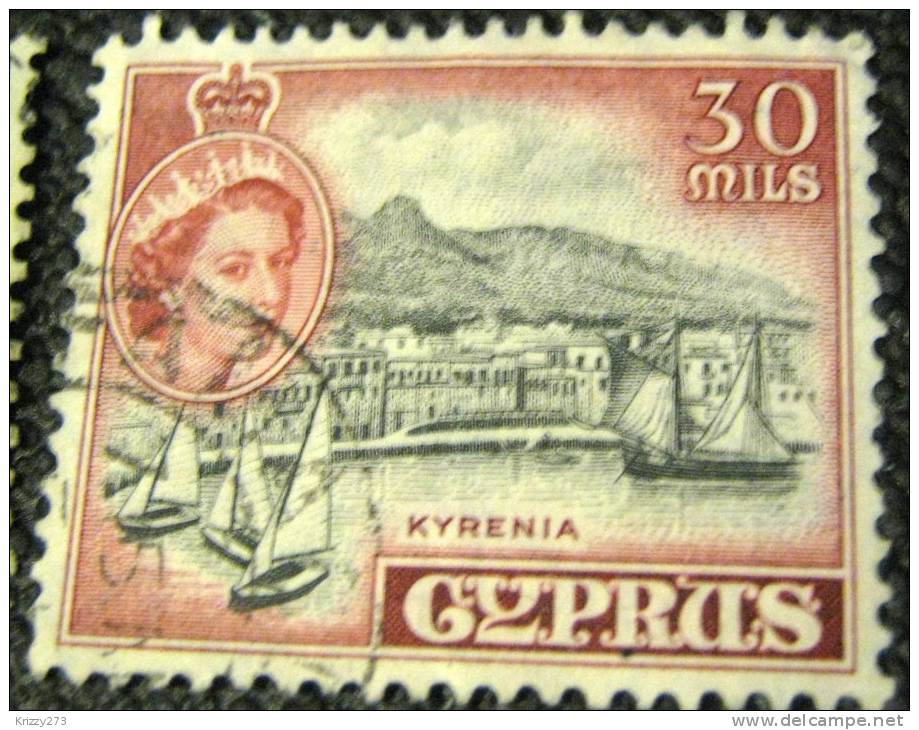 Cyprus 1955 Kyrenia 30m - Used - Cyprus (...-1960)