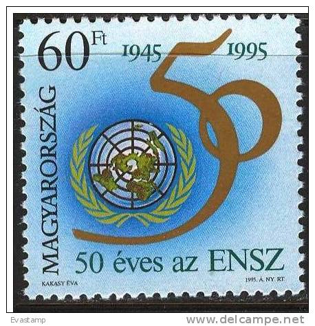 HUNGARY - 1995. UN, 50th Anniversary MNH!!! Mi: 4361. - Nuovi