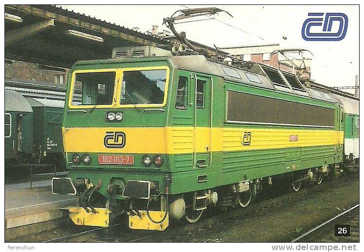 RAIL * RAILWAY * RAILROAD * TRAIN * LOCOMOTIVE * CZECH RAILWAYS * CALENDAR * CD 25 26 27 28 CS * Czech Republic - Small : 2001-...