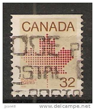 Canada  1982-83  Canadian Maple Leaf Emblem   (o) - Single Stamps