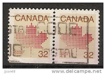 Canada  1982-83  Canadian Maple Leaf Emblem   (o) - Timbres Seuls