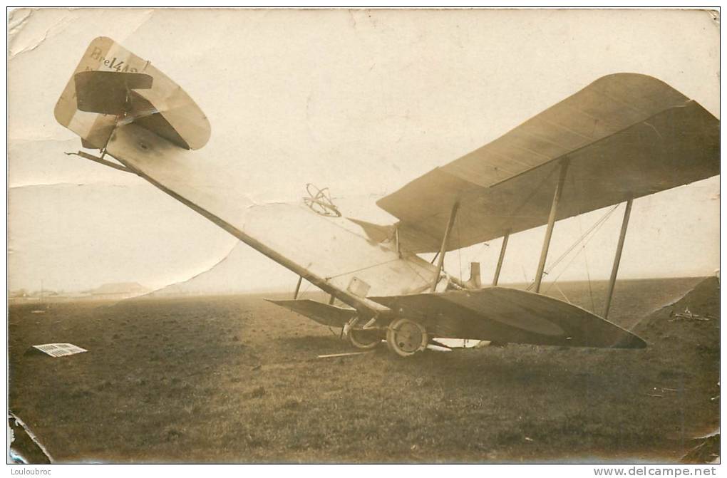 CARTE PHOTO AVION BREGUET BRE 14A2 - 1919-1938: Entre Guerres