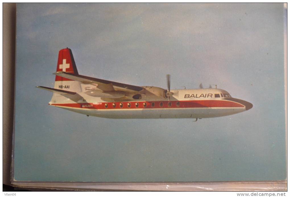 FOKKER 27     BALAIR    HB AAI - 1946-....: Moderne