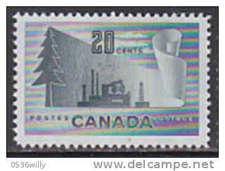 Kanada 1952. Vom Baum Zum Papier (B.0588) - Ongebruikt