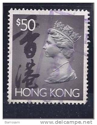 HongKong1992: Michel669 I $50 Used Cat.Value 18Euros - Used Stamps