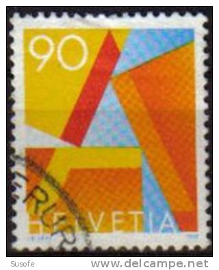 Suiza 1994 Scott 909 Sello º Serie Basica Michel1563X Switzerland Stamps Timbre Suisse Briefmarke Schweiz Francobolli - Usados