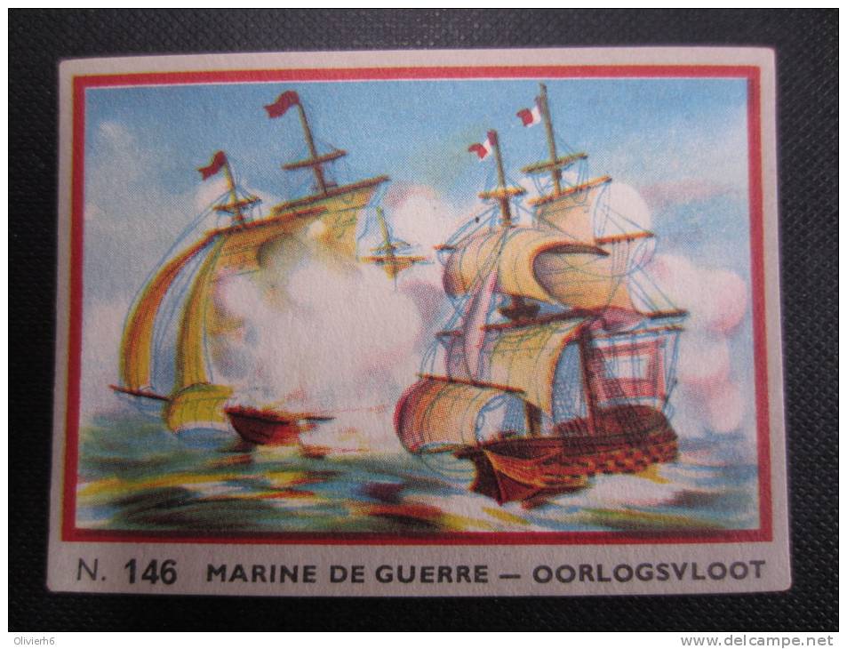 CHROMO Chocolat JACQUES (M33) MARINE DE GUERRE OORLOGSVLOOT (2 Vues) N° 146 Combat Naval D'Aboukir (01/08/1798) - Jacques