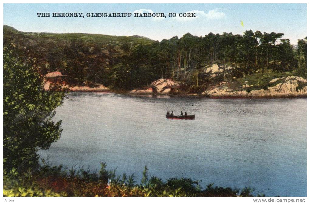 The Heronry Glengarrif Harbour Co Cork 1905 Postcard - Cork