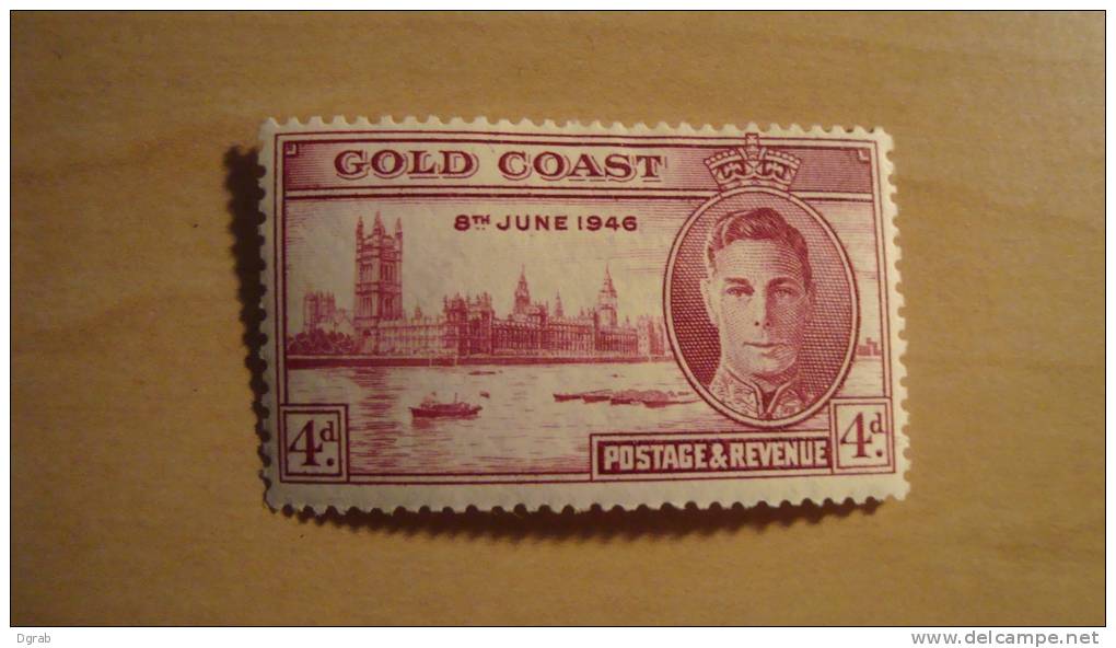 Gold Coast  1946  Scott #129  MH - Côte D'Or (...-1957)