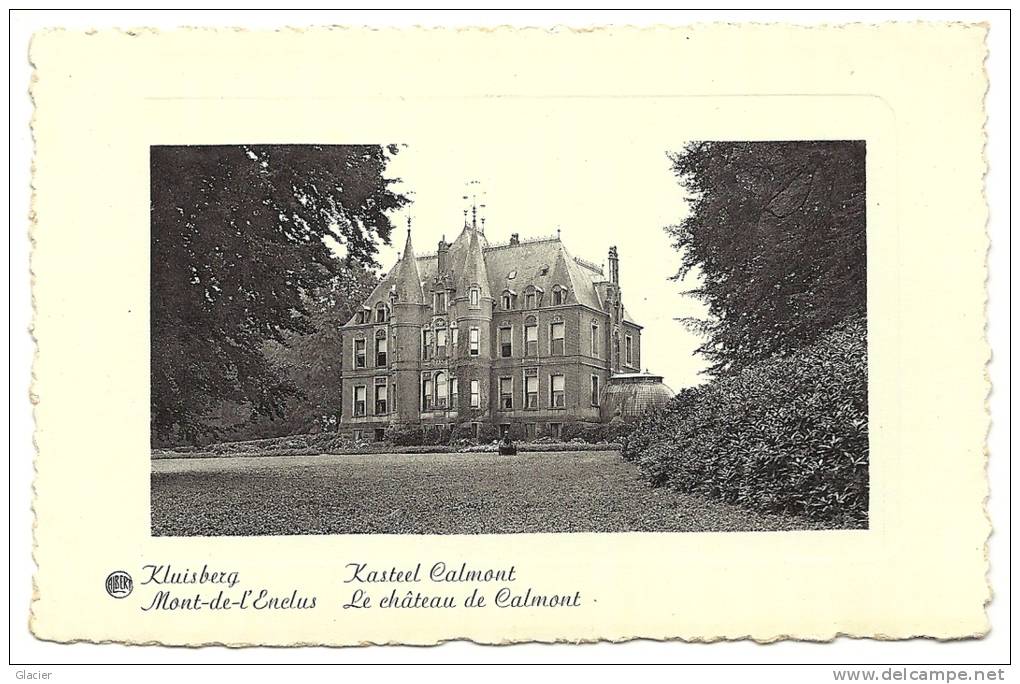 Lot 5 Cartes - MONT-DE-L'ENCLUS - KLUISBERGEN - Holleweg - Château - Villas - Vue De La Tour - Promenade Au Bois - Mont-de-l'Enclus