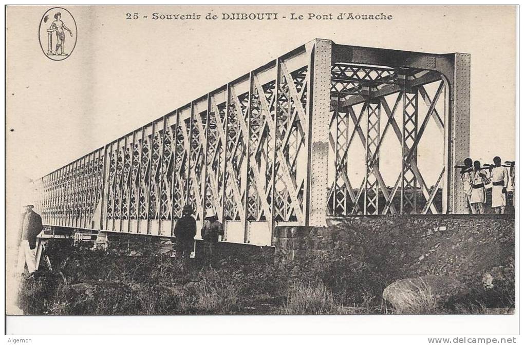 6568 - Souvenir De Djibouti Le Pont D´Aouache - Djibouti