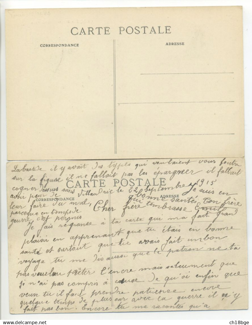 CPA : Mise En Batterie D'une Pièce De 75 à La Bataille De La Marne - Guerre 1914-18