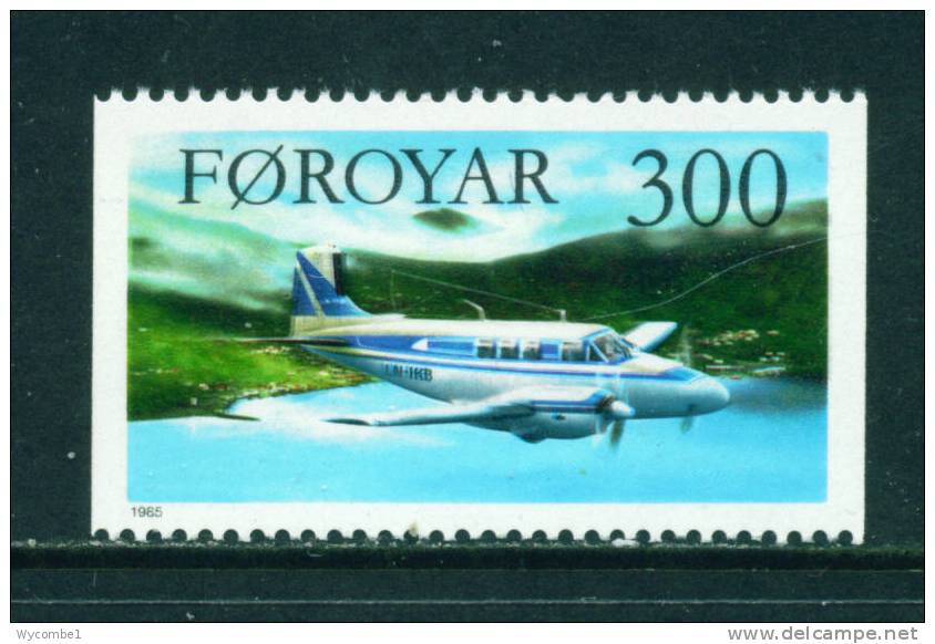 FAROE ISLANDS - 1985 Aircraft 300o Unmounted Mint - Faroe Islands