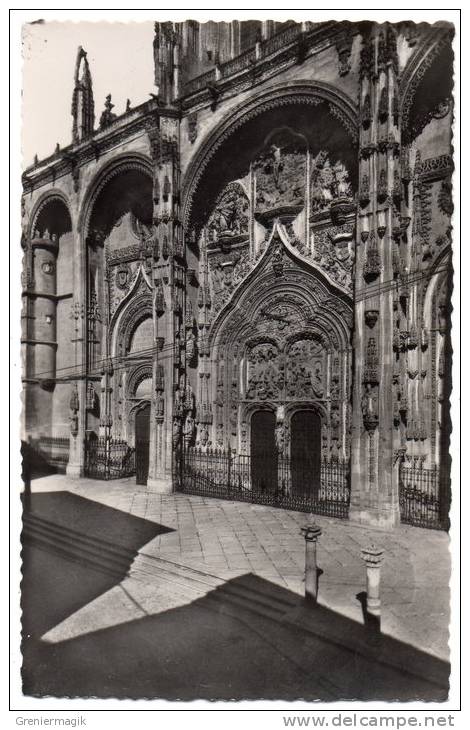 Cpsm - Salamanca - Catedral Nueva - Facada Principal - 1954 (9x14 Cm) - Salamanca