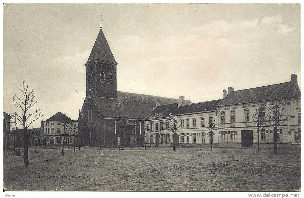 WACKEN - Dentergem - De Kerk - Postbureel - Dentergem