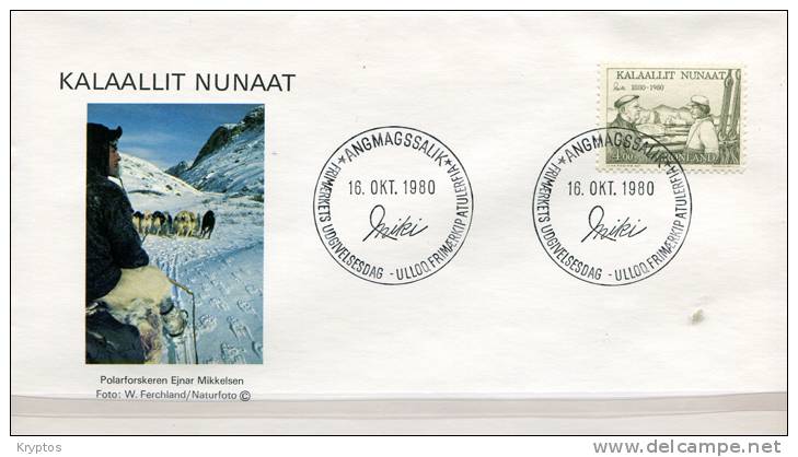 Greenland 1976-80. 4 FDCs - FDC