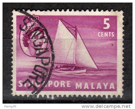 SINGAPORE - 1955 YT 31 USED - Singapour (...-1959)