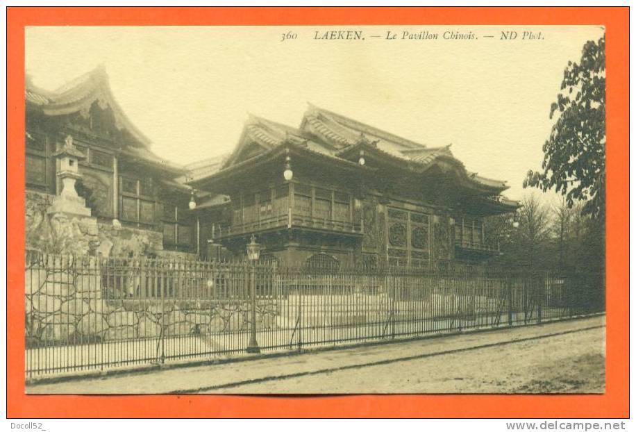 Belgique - Laeken   "  Le Pavillon Chinois  " - Lanaken