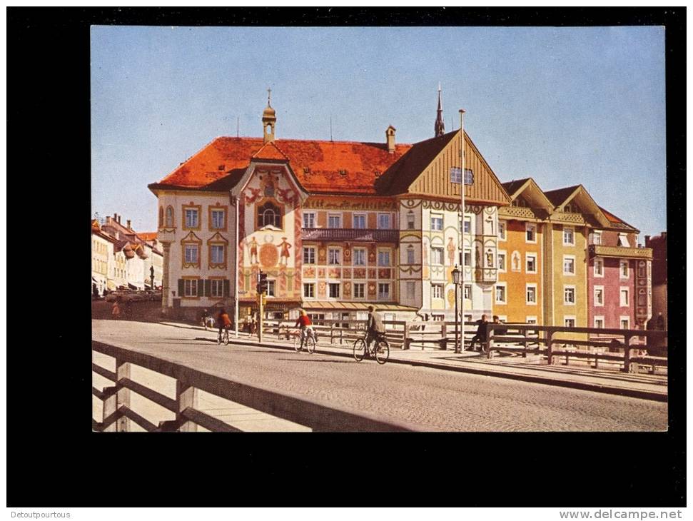 BAD TÖLZ Toelz : An Der Isarbrücke Brücke - Bad Toelz