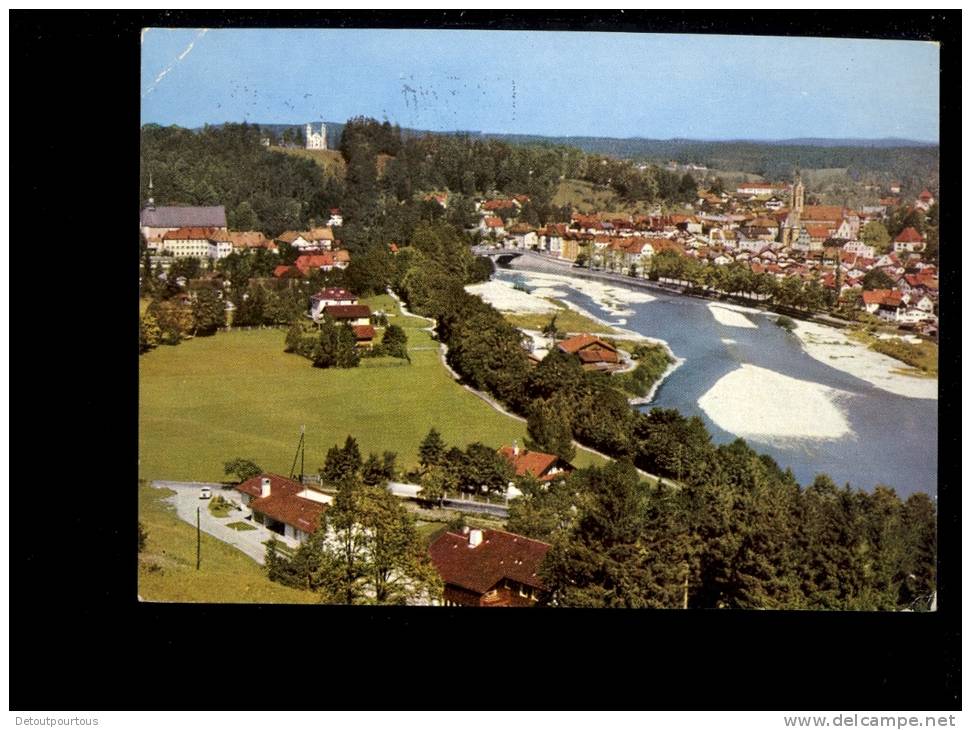 BAD TÖLZ Toelz An Der Isar : X2 : Stadt Mit Juifen & Demmeljoch + Stadt - Bad Toelz