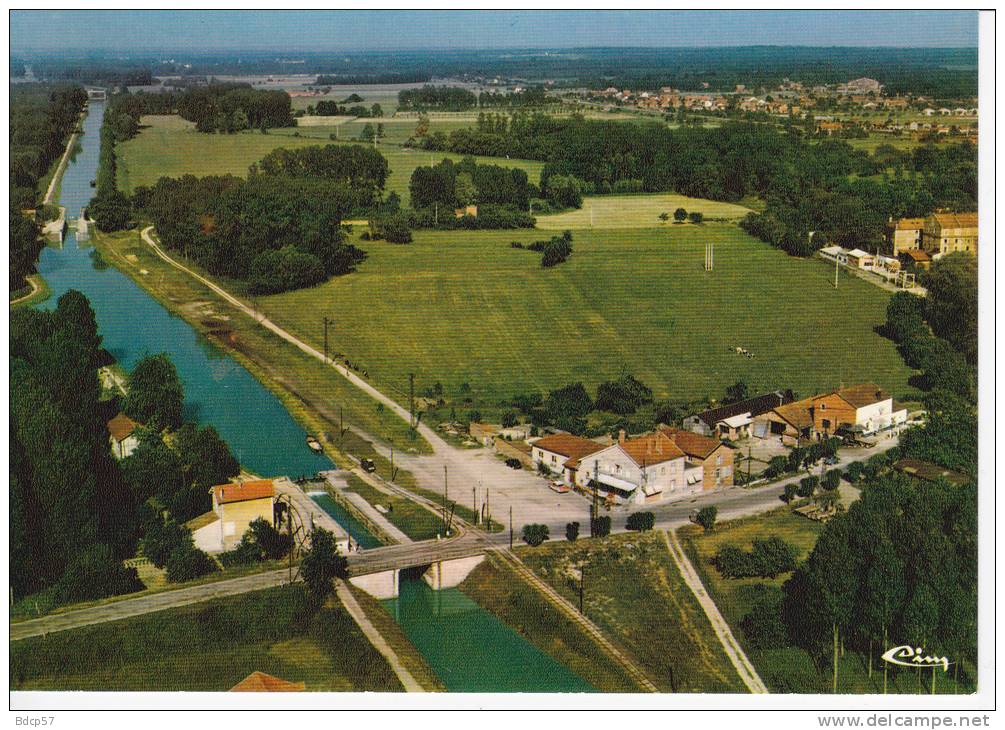 51 - MARNE - PARGNY-sur-SAULX - Vue Aérienne - Canal De La Marne Au Rhin - Format  10,5  X  15 - Pargny Sur Saulx