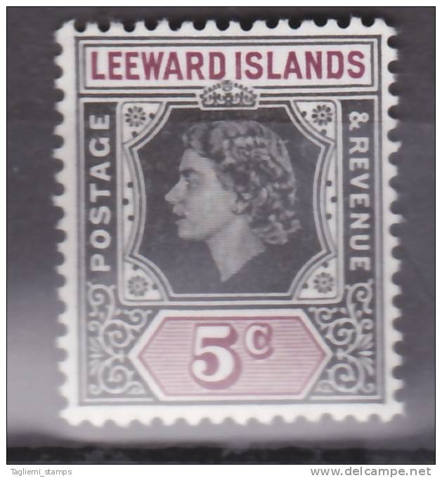 Leeward Islands, 1954, SG 131, Mint Hinged - Leeward  Islands