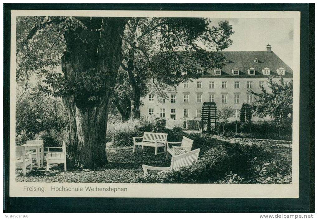 AK Freising, Hochschule Weihenstephan, Feldpost 1943, Oberbayern (1613) - Freising