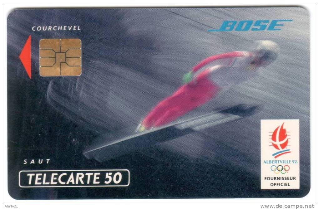 F 211 - TELECARTE - BOSE - Saut à Ski - TB - 50 Unités - 1989