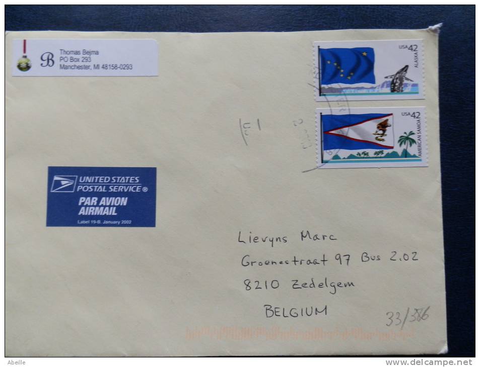33/386    LETTRE USA - Dauphins