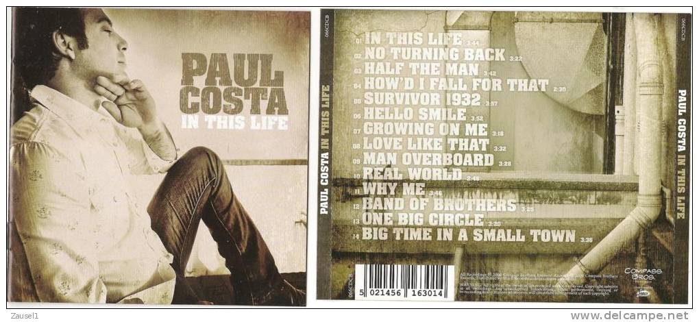 Paul Costa - IN THIS LIFE - Original  CD - Country & Folk