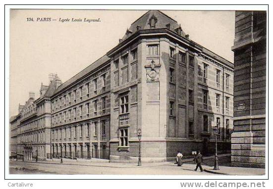 PARIS 05 - Lycée Louis Legrand. (Rue Saint-Jacques) (SIP 134) - Enseignement, Ecoles Et Universités