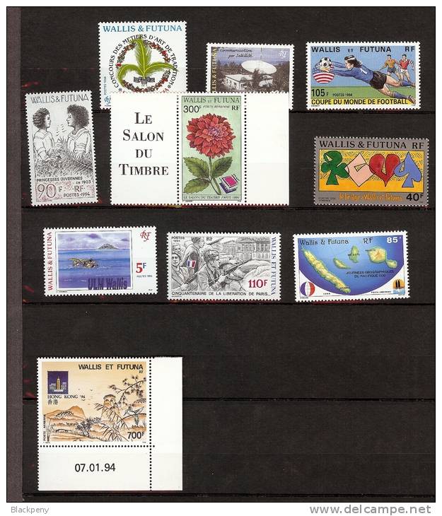 Wllis Et Futuna Poste Et PA Année 1994 ** - Nuevos