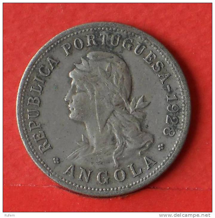 ANGOLA  50  CENTAVOS  1928   KM# 69  -    (1610) - Angola