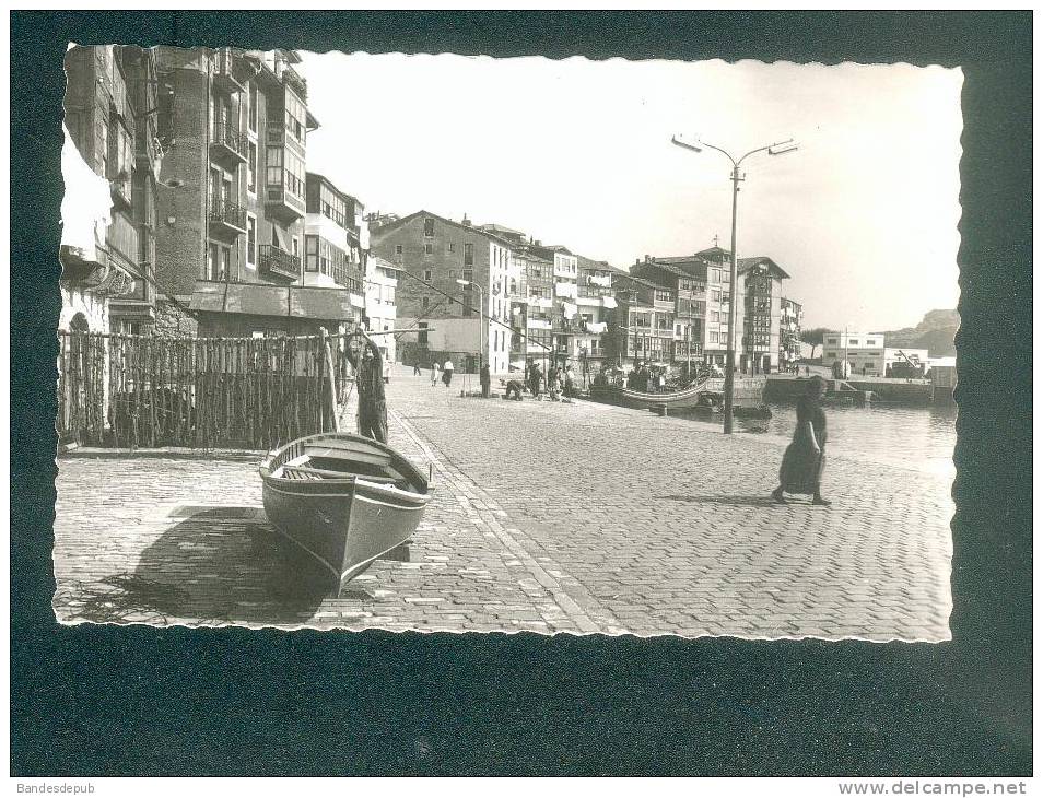 Espagne - Lequeitio (Lekeitio) - Muelle Del Contramaestre Chacho ( Animée Port Quai Garcia Garrabella) - Sonstige & Ohne Zuordnung