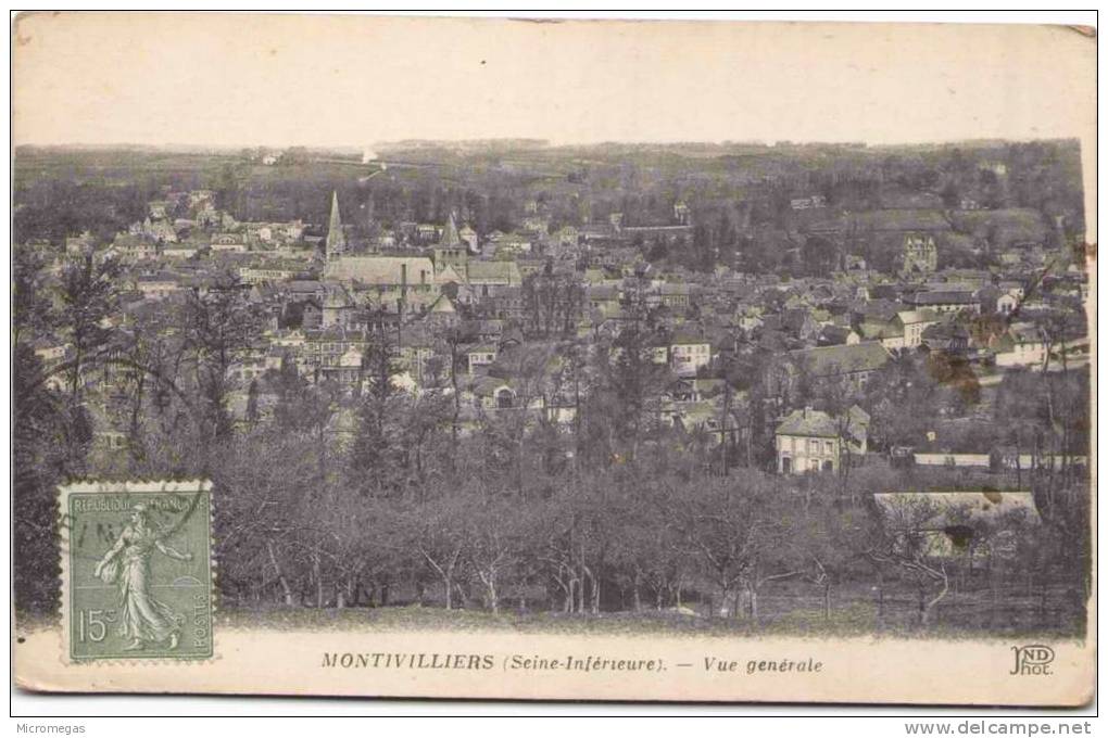 MONTIVILLIERS - Vue Générale - Montivilliers